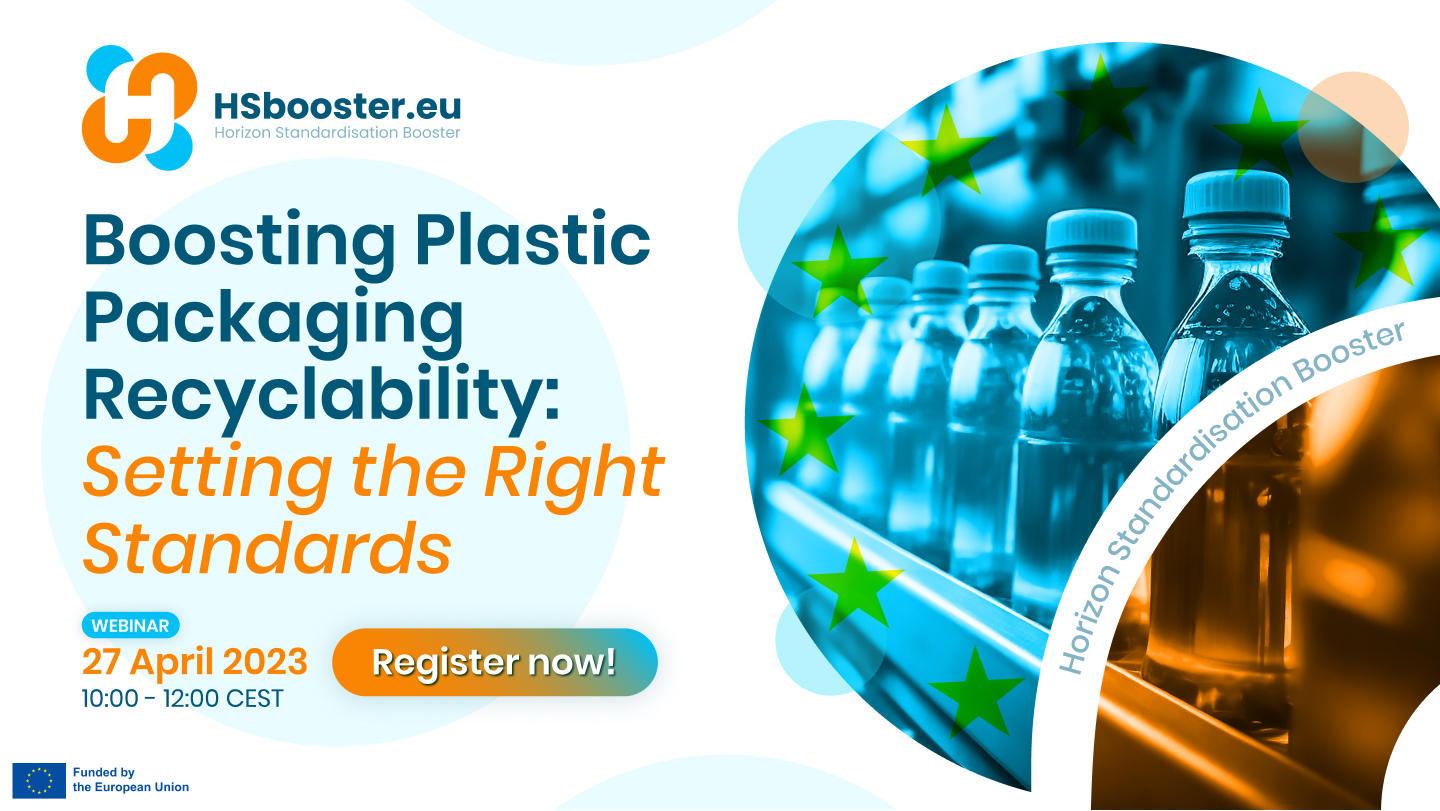 HSbooster.eu Webinar: Boosting Plastic Packaging Recyclability - Setting the Right Standards