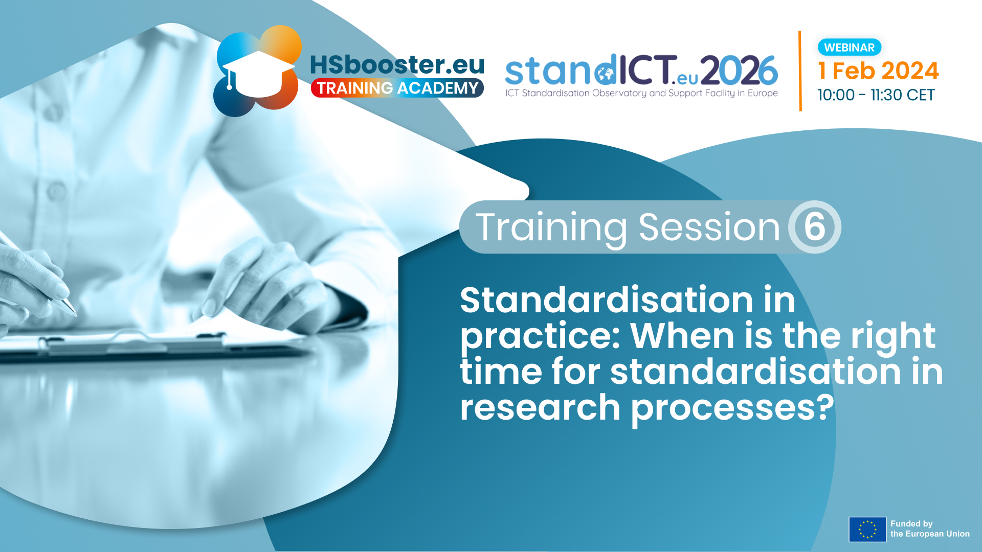 Standardisation in practice: When is the right time for standardisation in research processes?