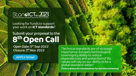 StandICT.eu 8th Open Call