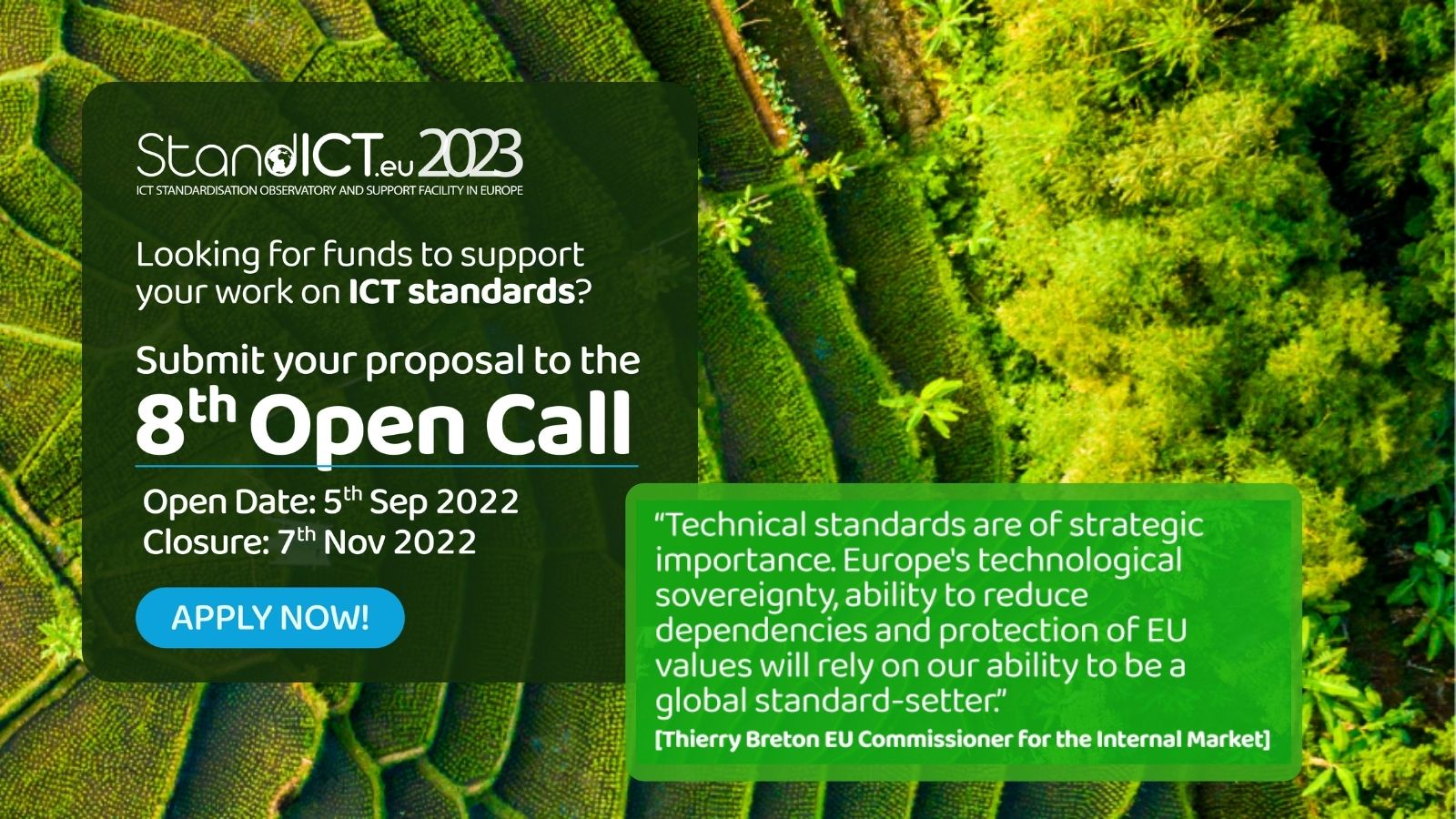 StandICT.eu 8th Open Call