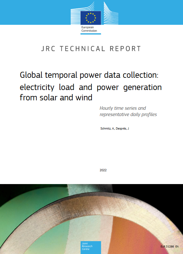 JRC Report on Power Data Collection