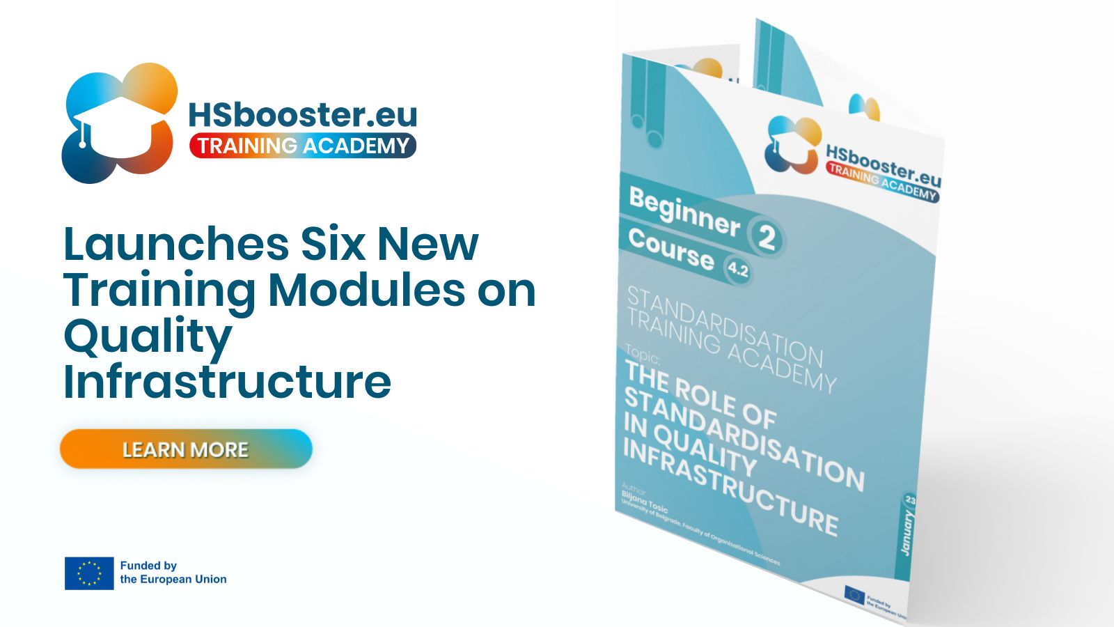 HSbooster.eu Training Academy Launches Six New Training Modules on Quality Infrastructure