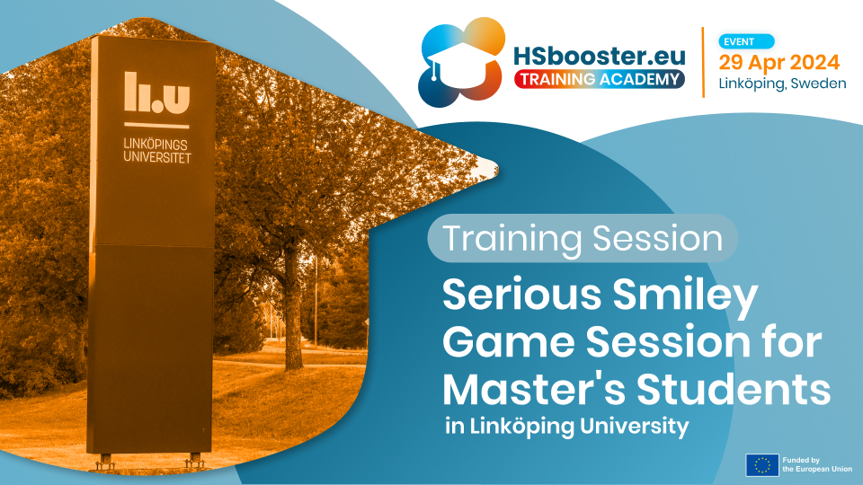 HSbooster.eu Gaming Session for Master's Students at Linköping University