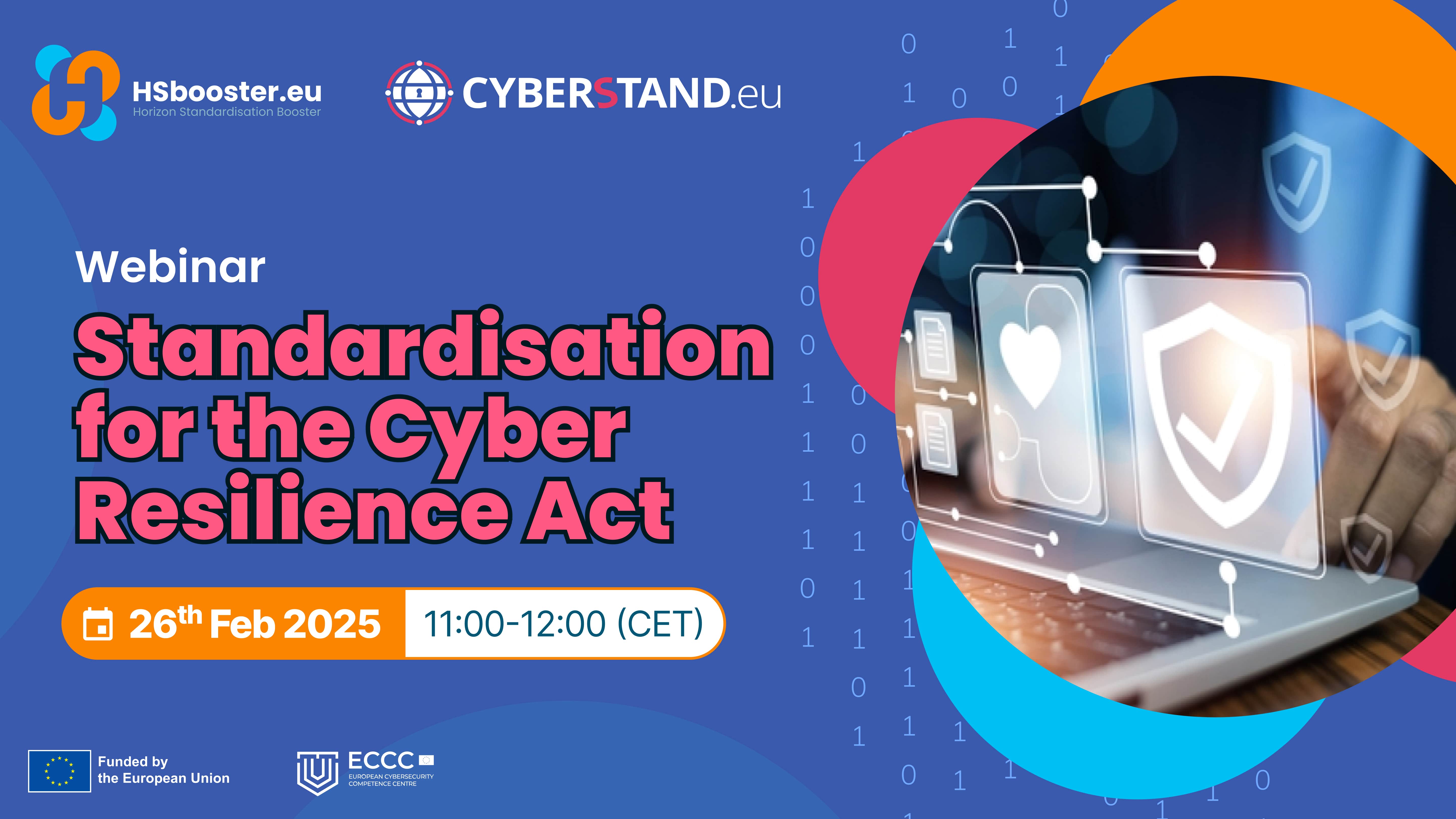 Standardisation for the Cyber Resilience Act banner