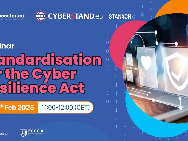 Standardisation for the Cyber Resilience Act banner