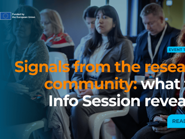 Info Session takeaways
