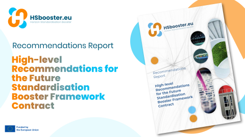 HSbooster.eu Booklet: High-level Recommendations for the Future Standardisation Booster Framework Contract